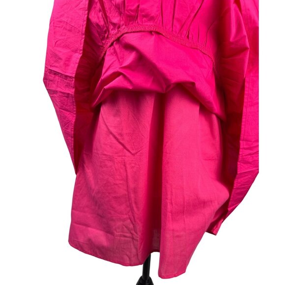 English Factory Women's Long Sleeve V Ruffled Mini Dress Berry Size XS - Picture 6 of 11